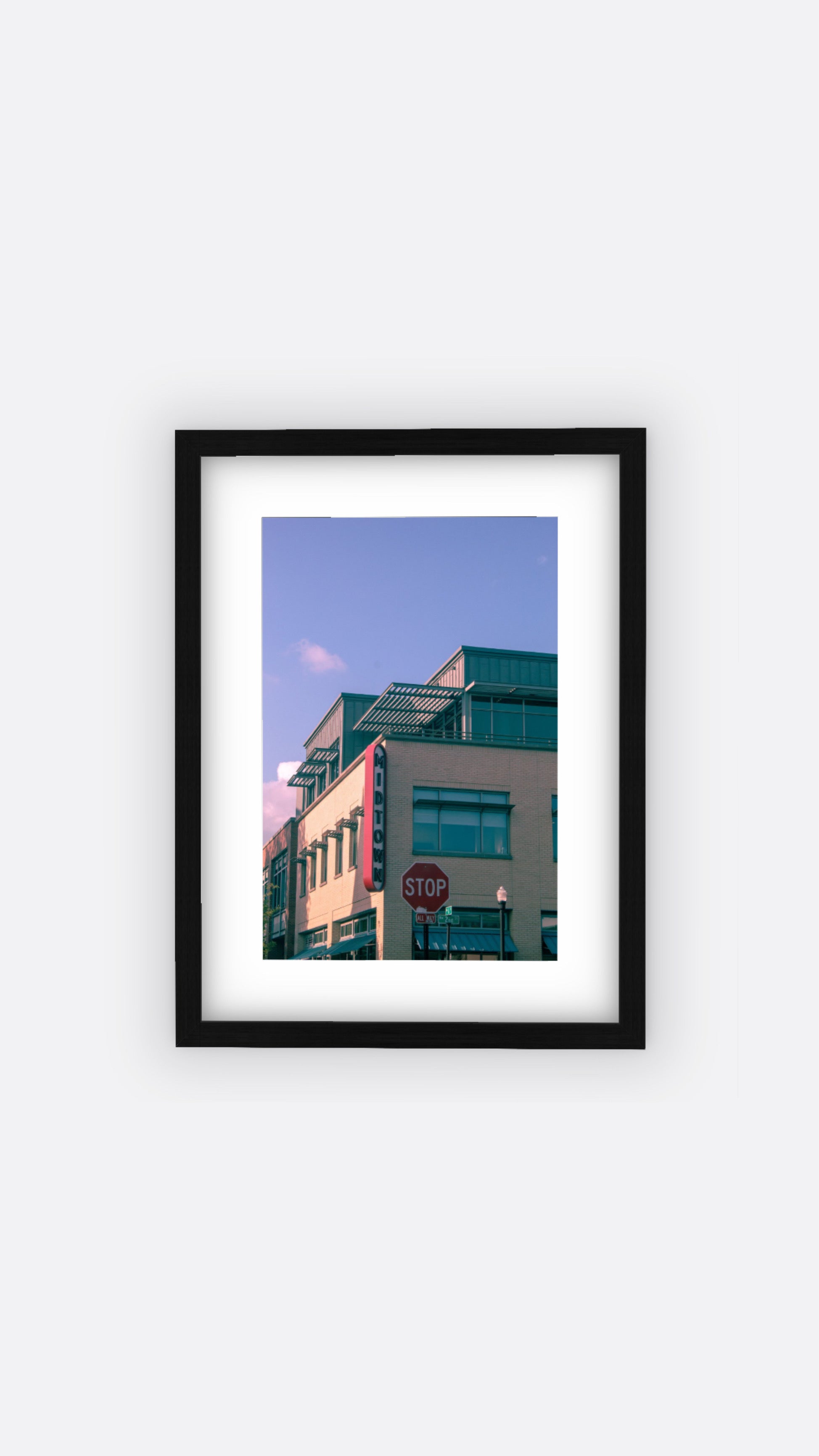 “Midtown” (11x14) Framed Print