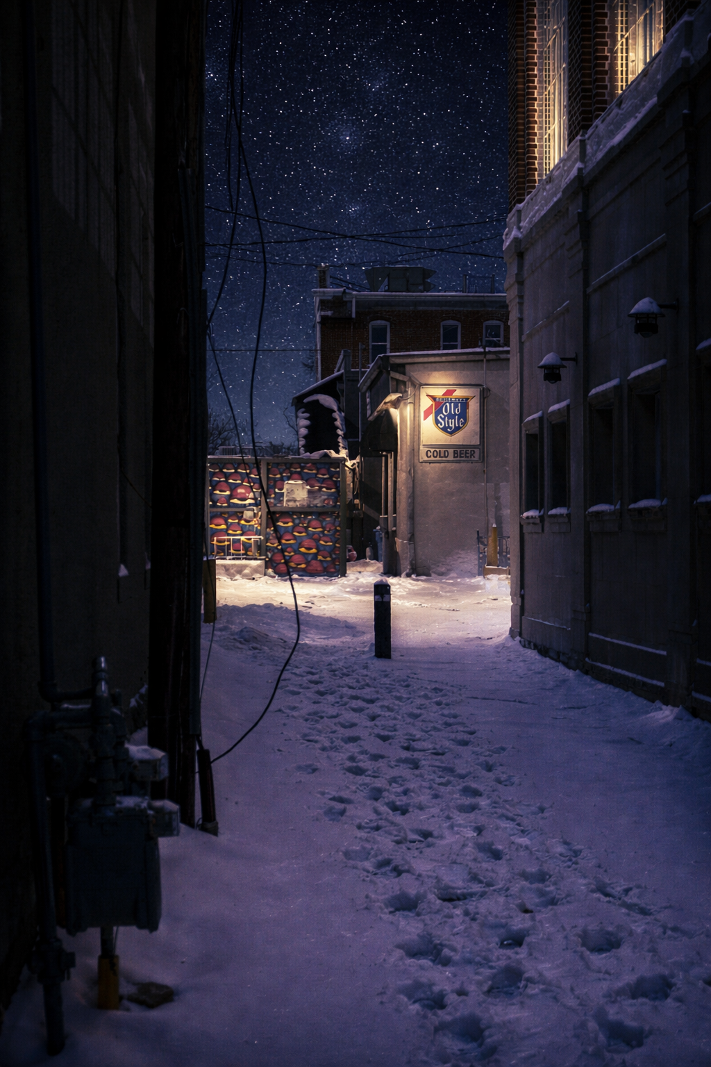 “After Hours” (11x14) Framed Print